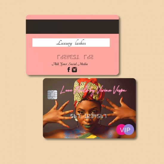 Loyalty Card Examples Custom Credit Card Free Design For Small Business 