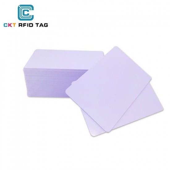 White Blank Printable Hard PVC Employee Portrait Hologram School Smart RFID NFC ID Card