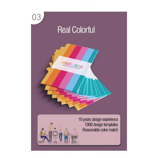 business card printing paper custom personality logo full-color printable