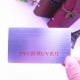 Brushed Metallic Custom Silver Business Card Design free Black Color