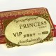 Steel Golden VIP Business Card Frosted Etching Name Template Word