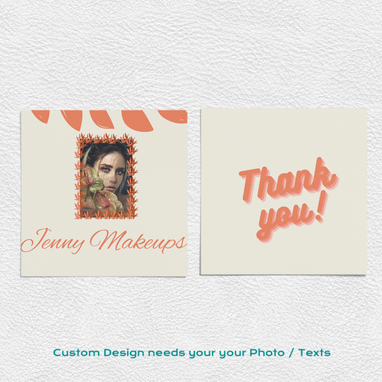 Thank You Card For Teacher Convenience High Quality Full-color Custom Free Design